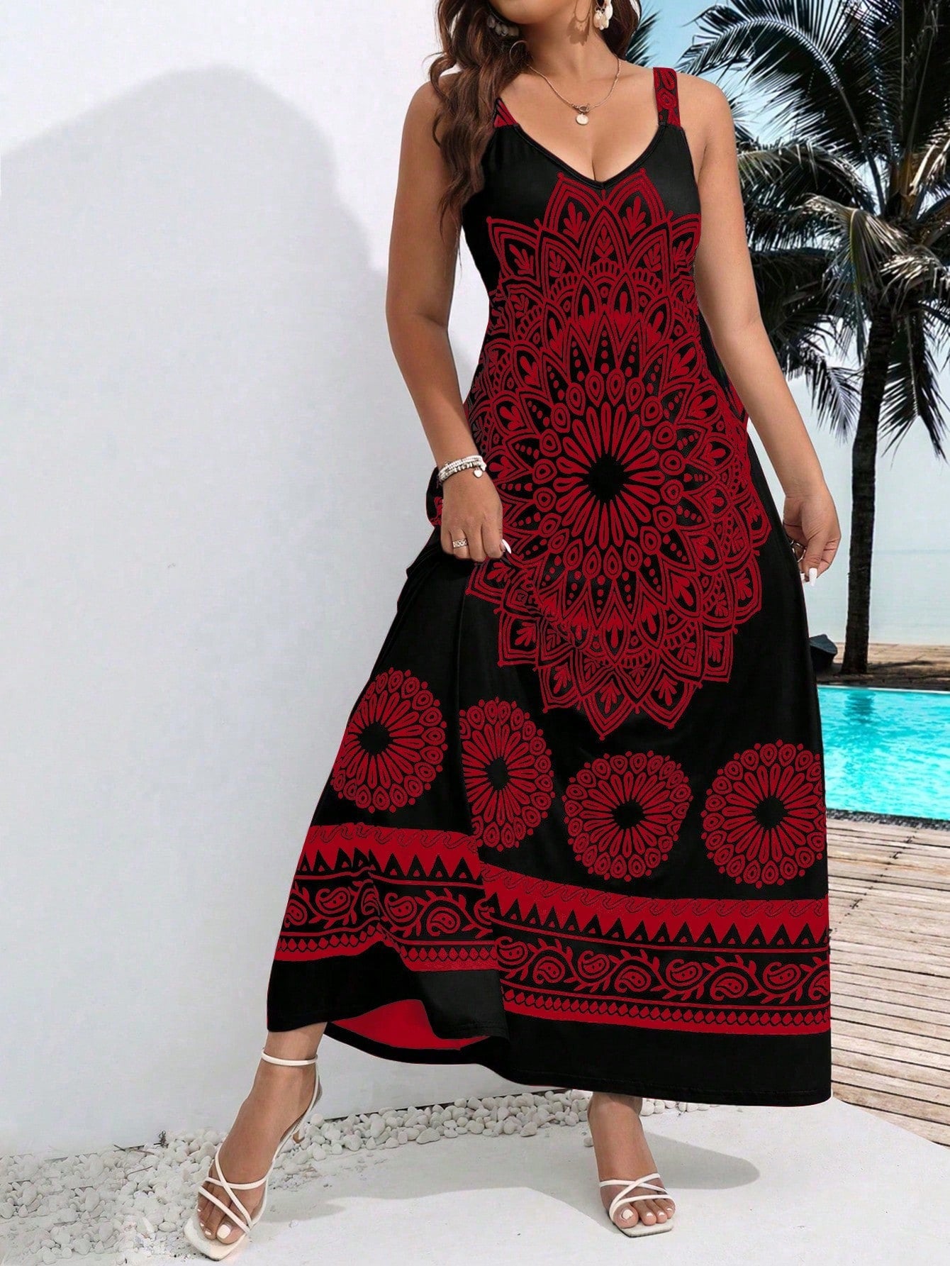 Vestido Plus Size Tribal