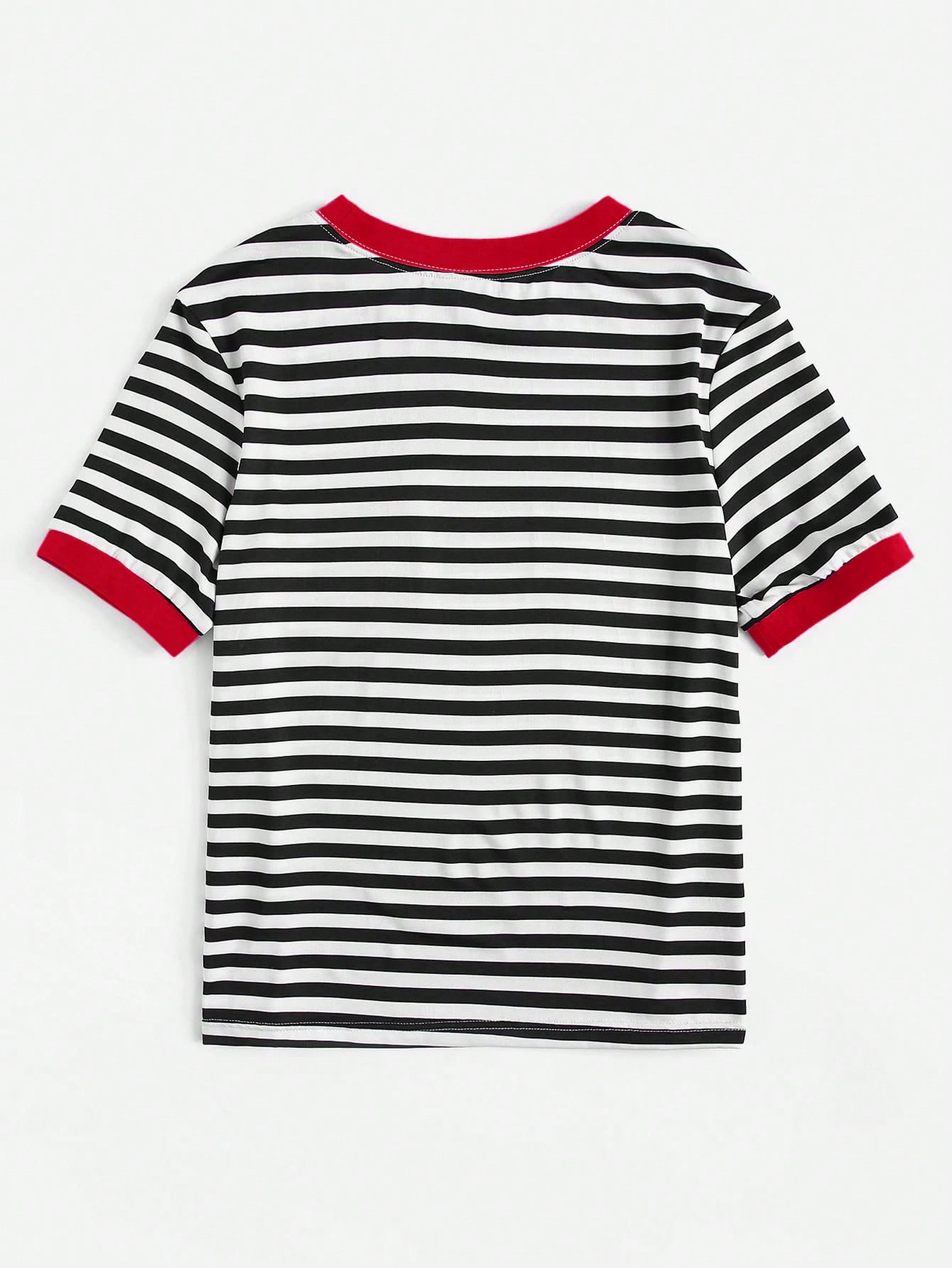 Camiseta Plus Size Listrada