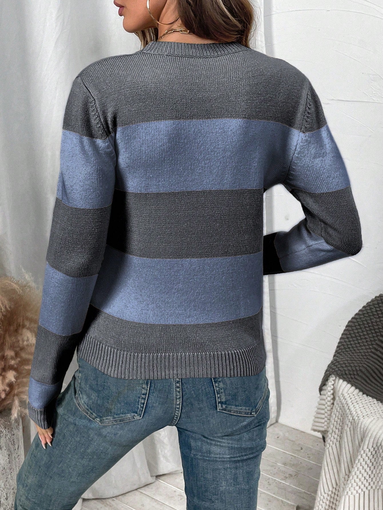 Suéter Listrado Catarinna