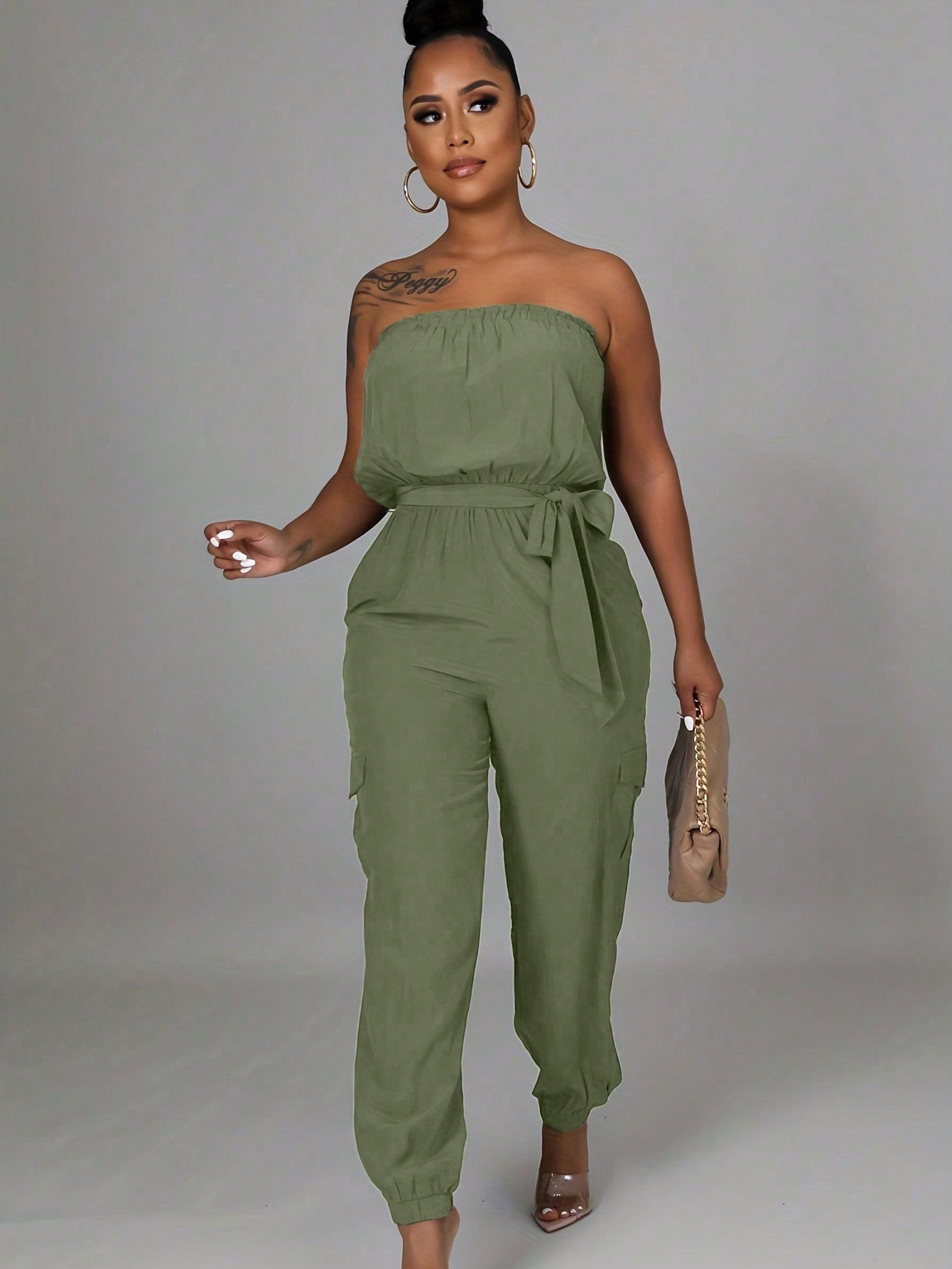 Macacão Tomara que caia Casual