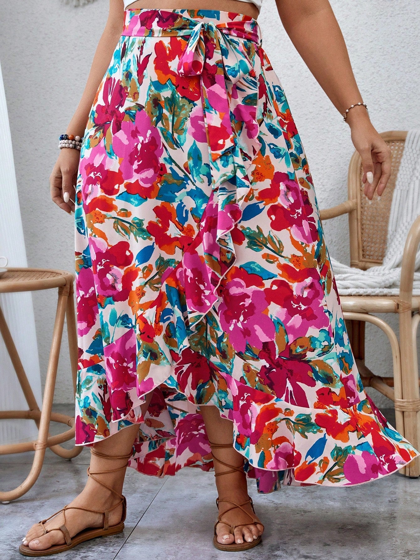 Saia Plus Size Envelope Floral