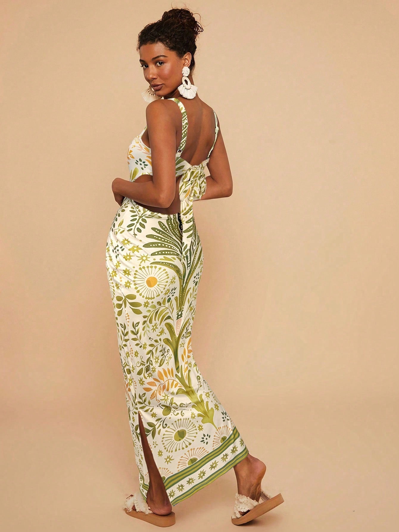 Vestido Havana Fenda Dupla