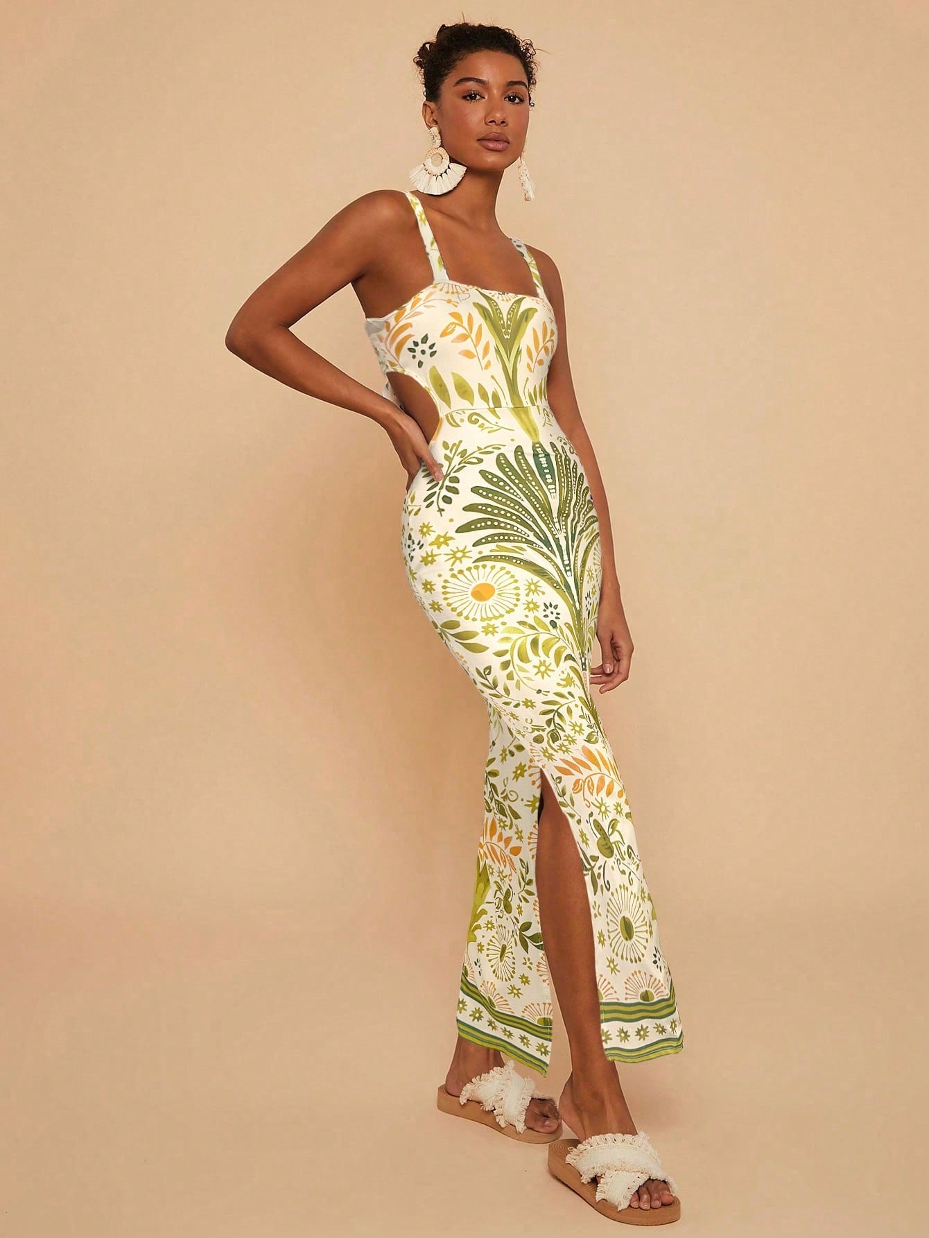 Vestido Havana Fenda Dupla