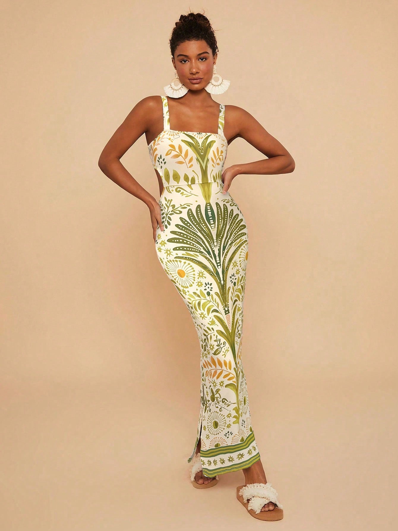 Vestido Havana Fenda Dupla