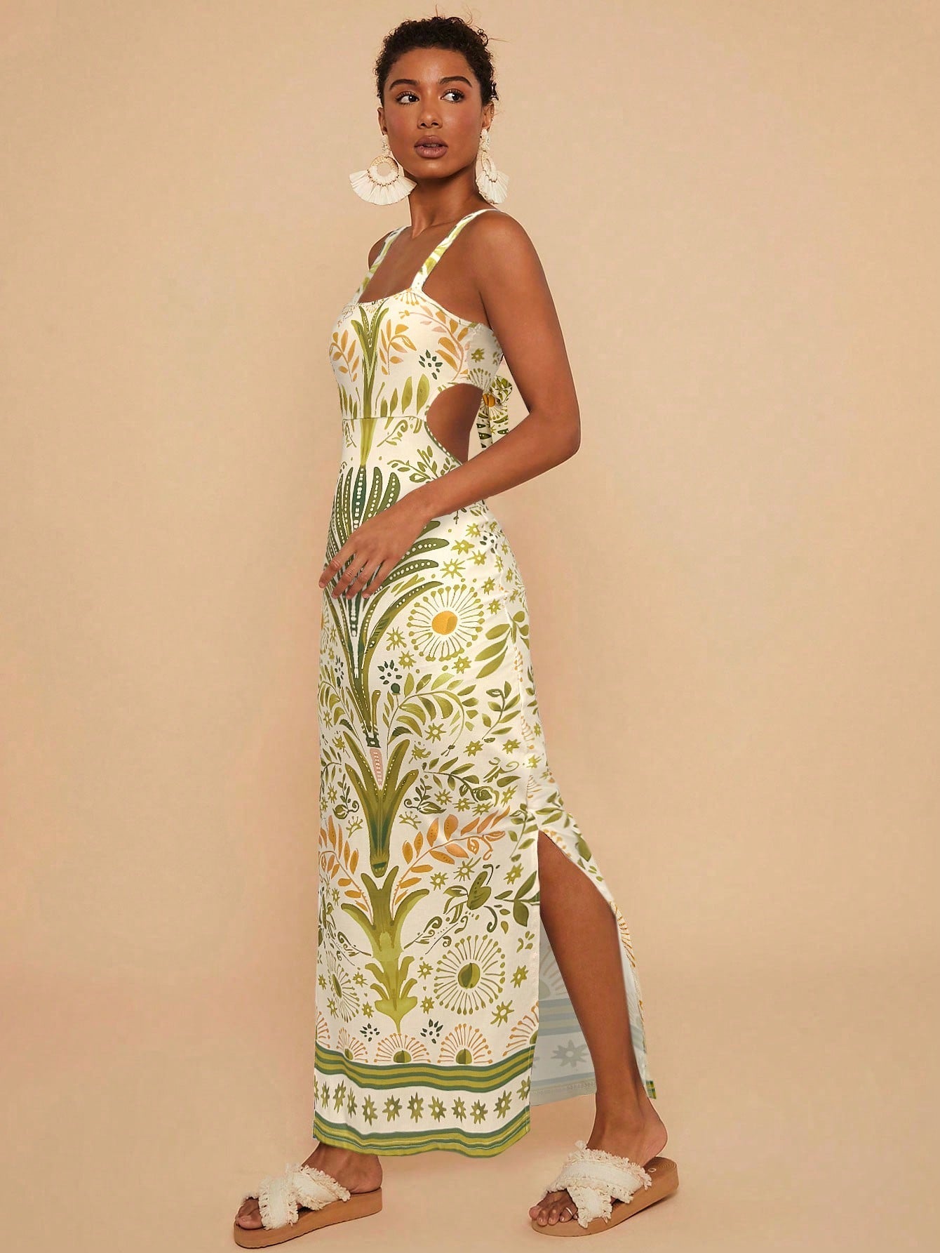 Vestido Havana Fenda Dupla