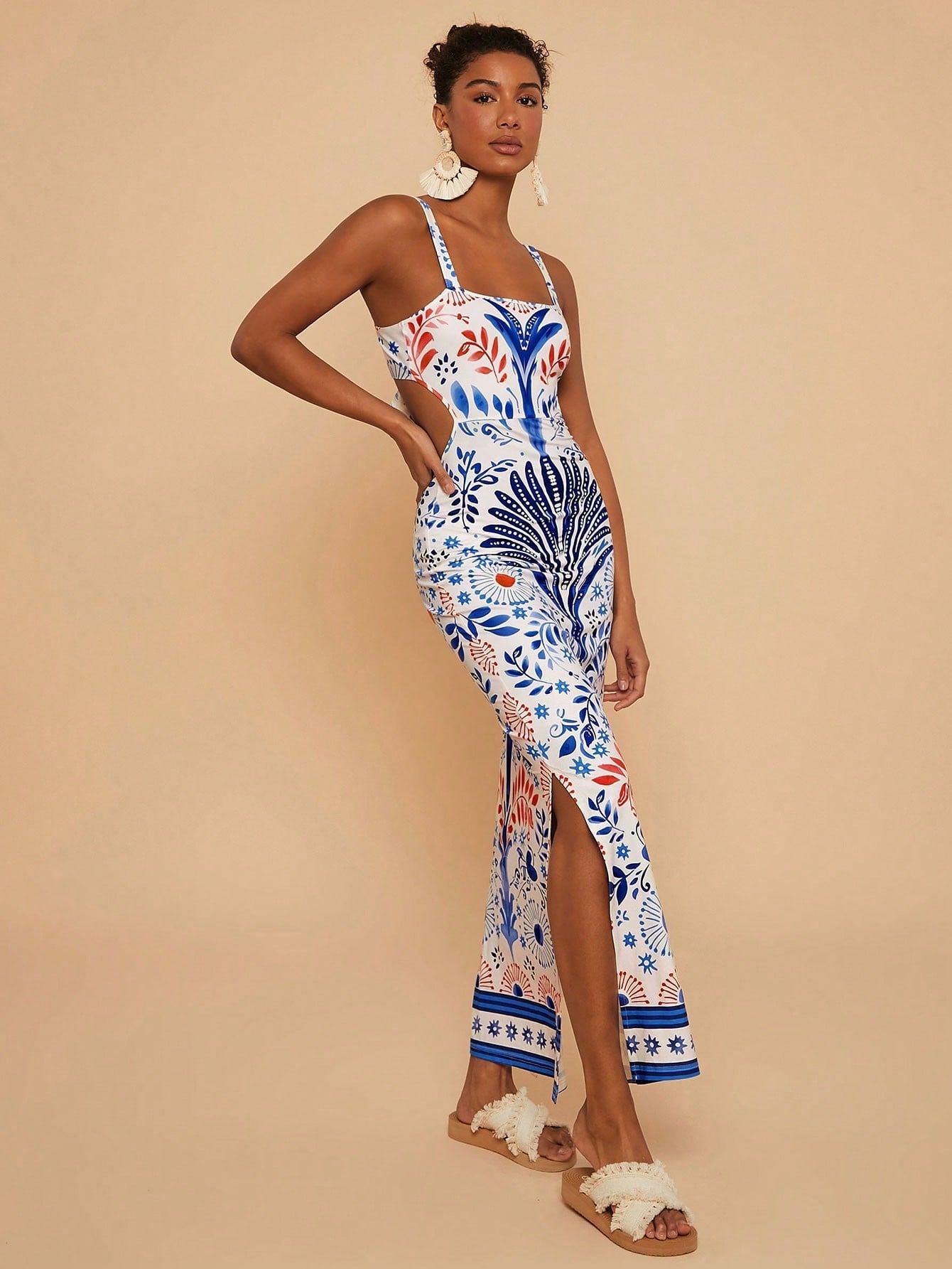 Vestido Havana Fenda Dupla