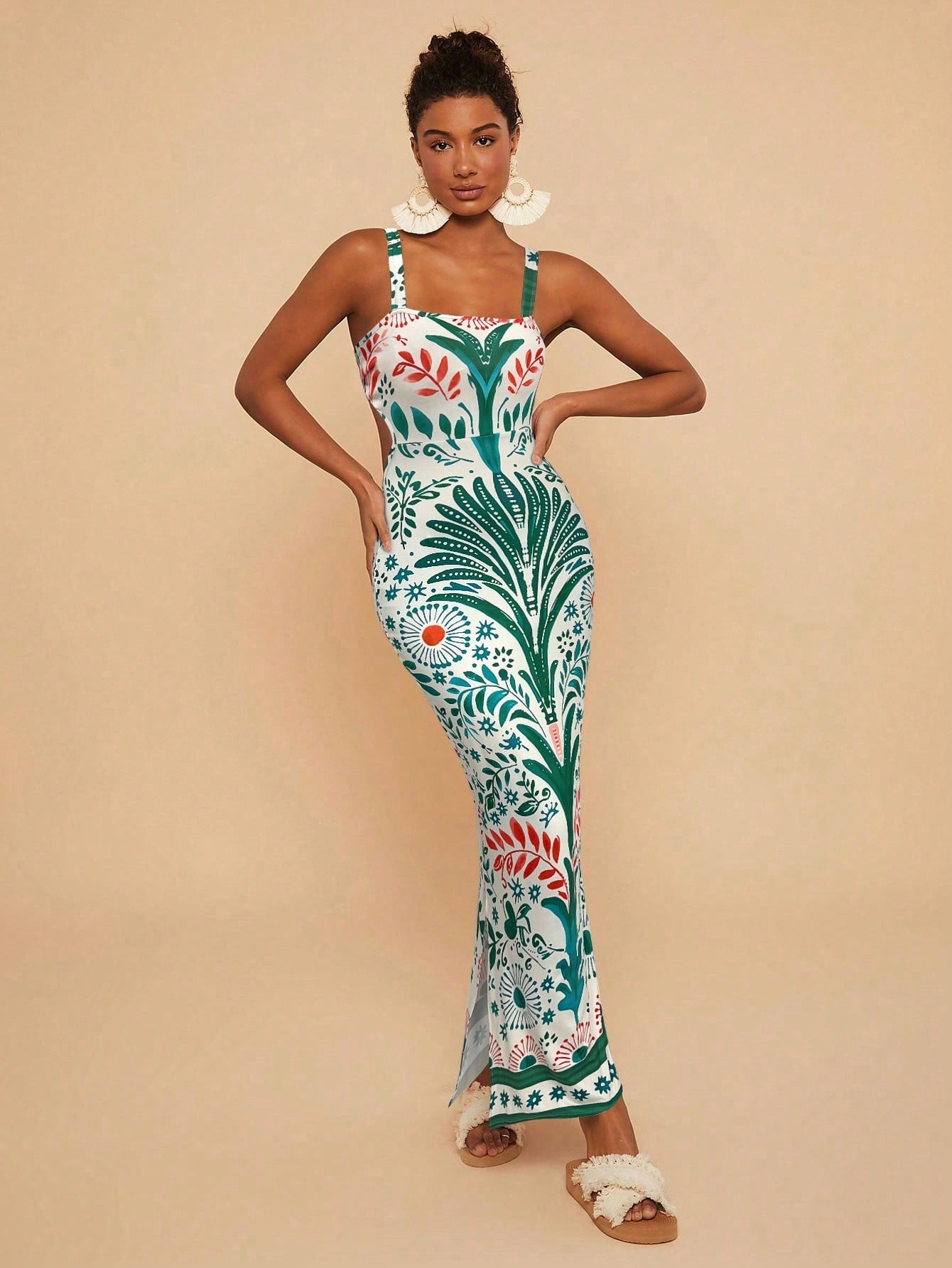 Vestido Havana Fenda Dupla