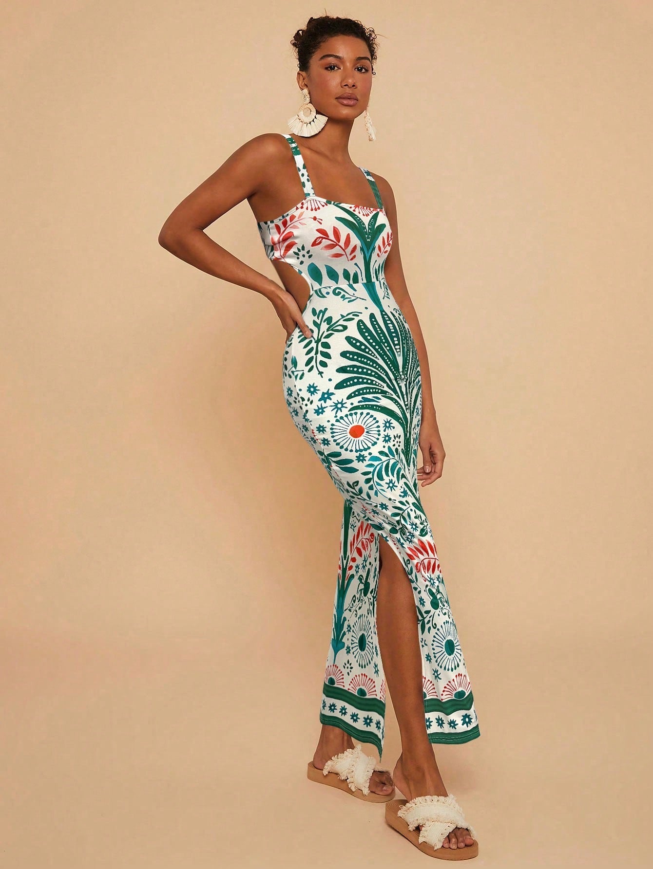 Vestido Havana Fenda Dupla