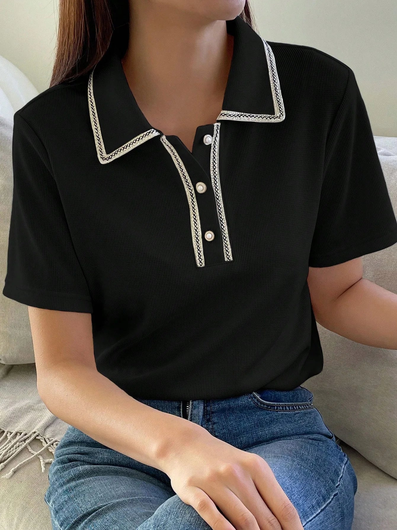 Camisa Polo Manga Curta Madison