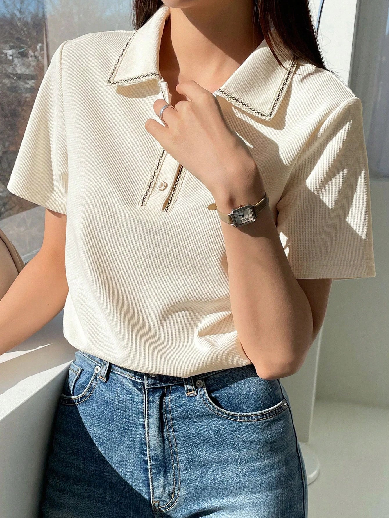 Camisa Polo Manga Curta Madison