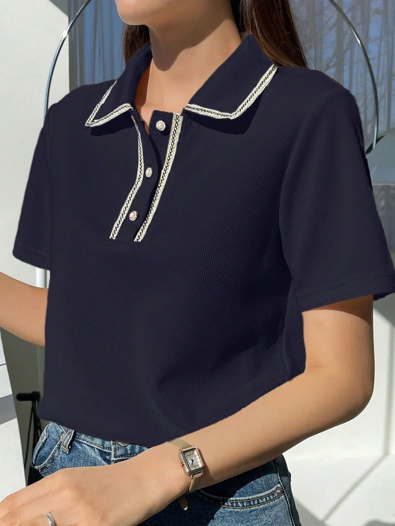 Camisa Polo Manga Curta Madison