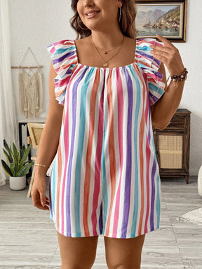 Macaquinho  Plus Size Avery