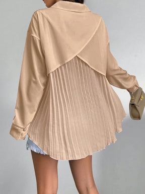 Camisa Plissada Avery