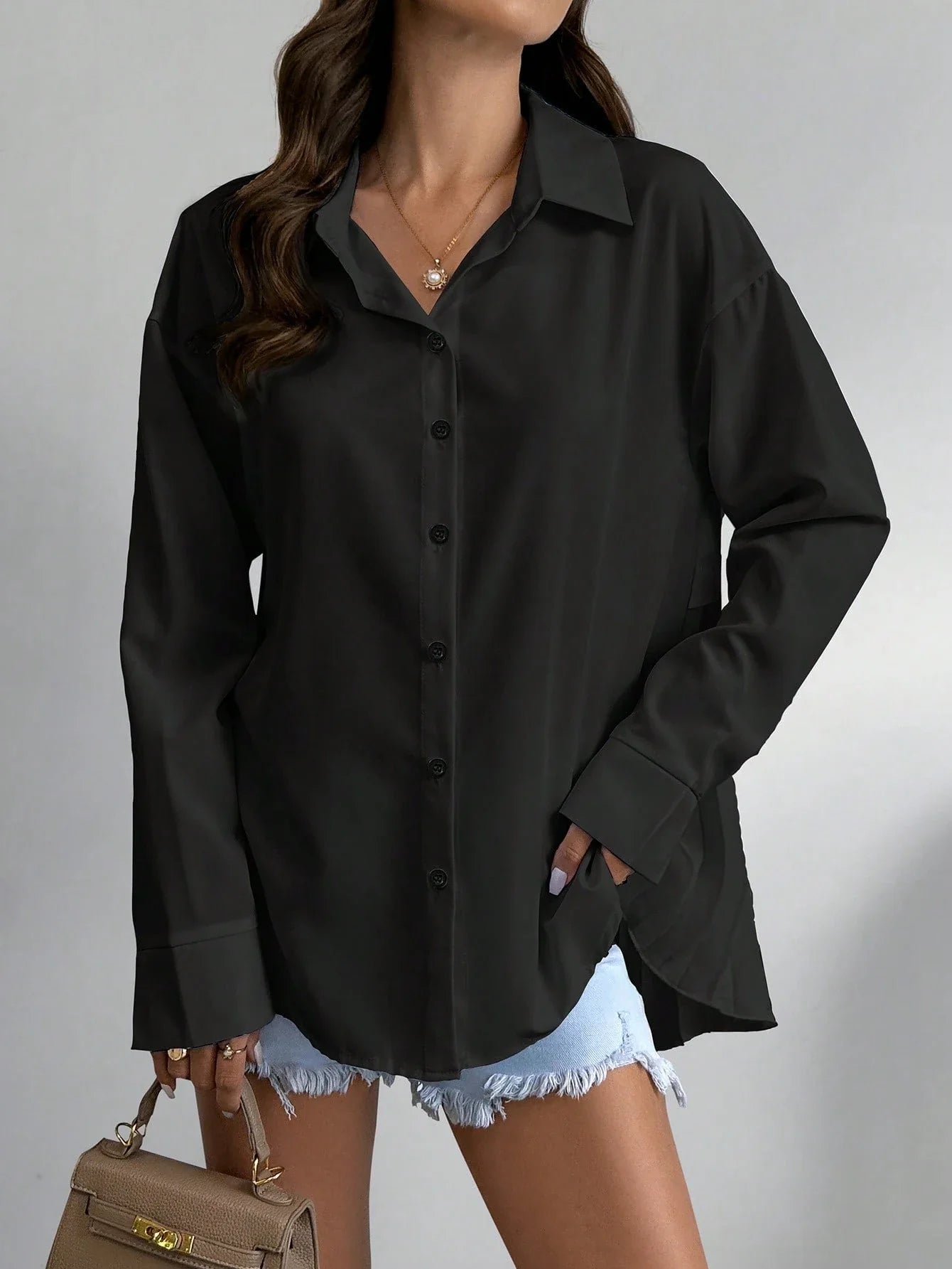 Camisa Plissada Avery