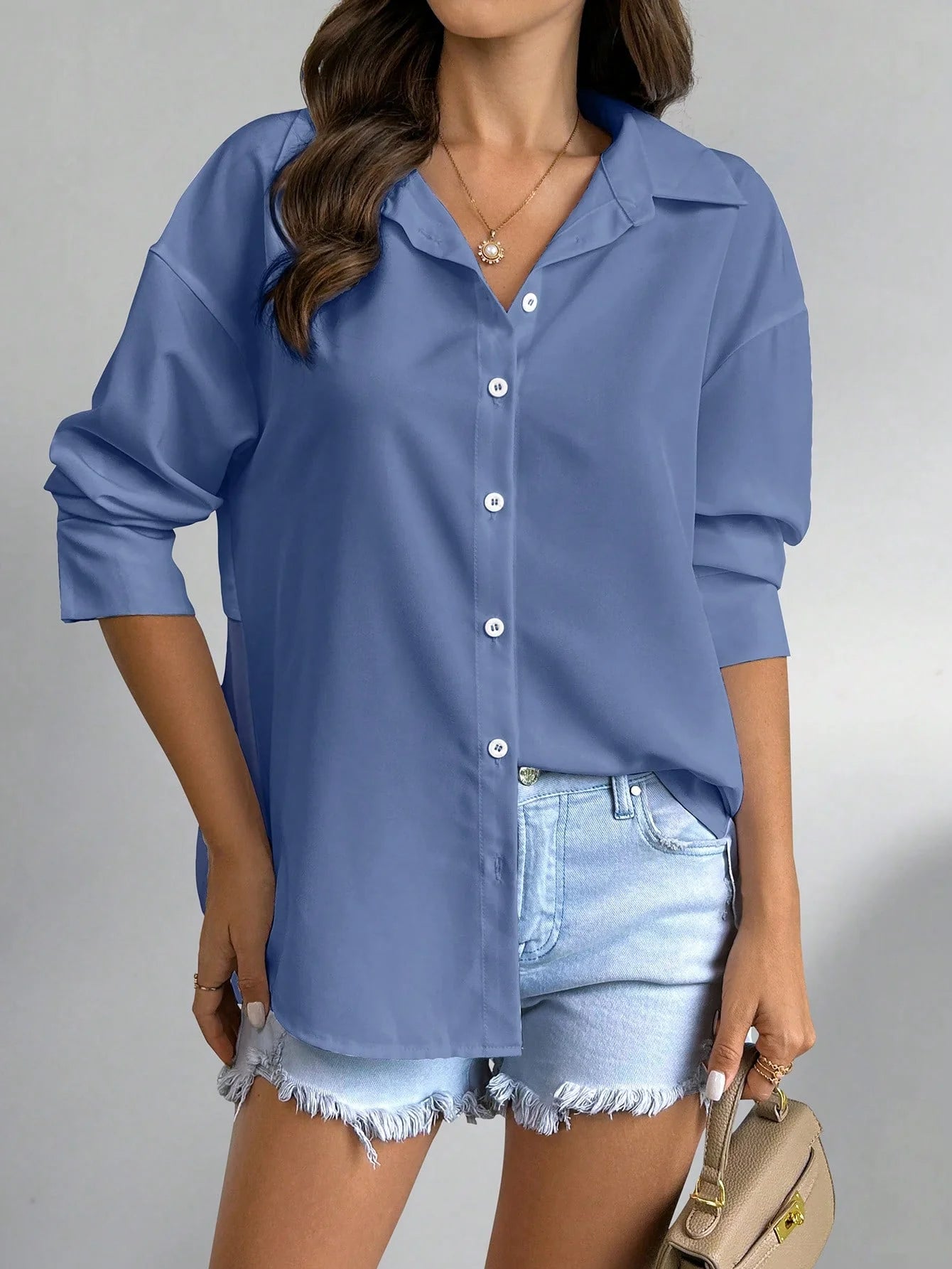 Camisa Plissada Avery