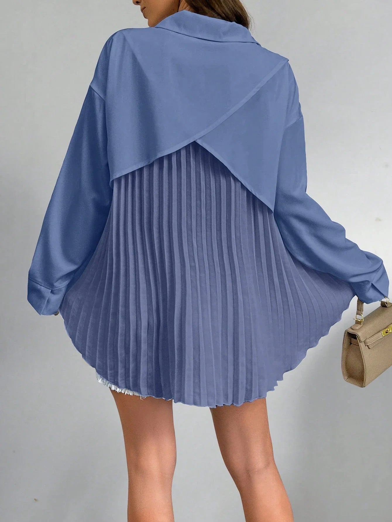 Camisa Plissada Avery