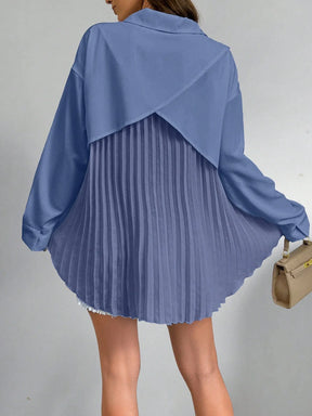 Camisa Plissada Avery