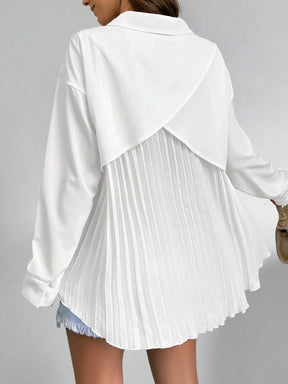 Camisa Plissada Avery