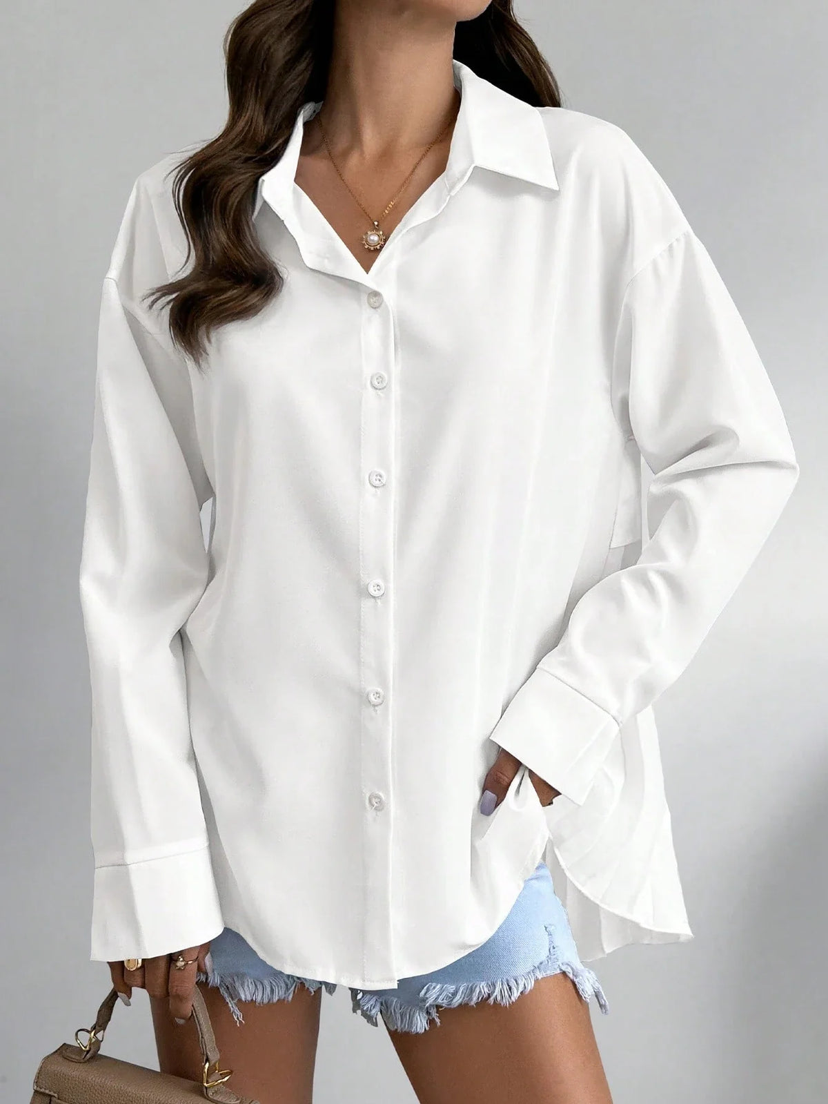 Camisa Plissada Avery