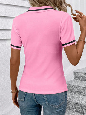 Camisa Polo Manga Curta Grace