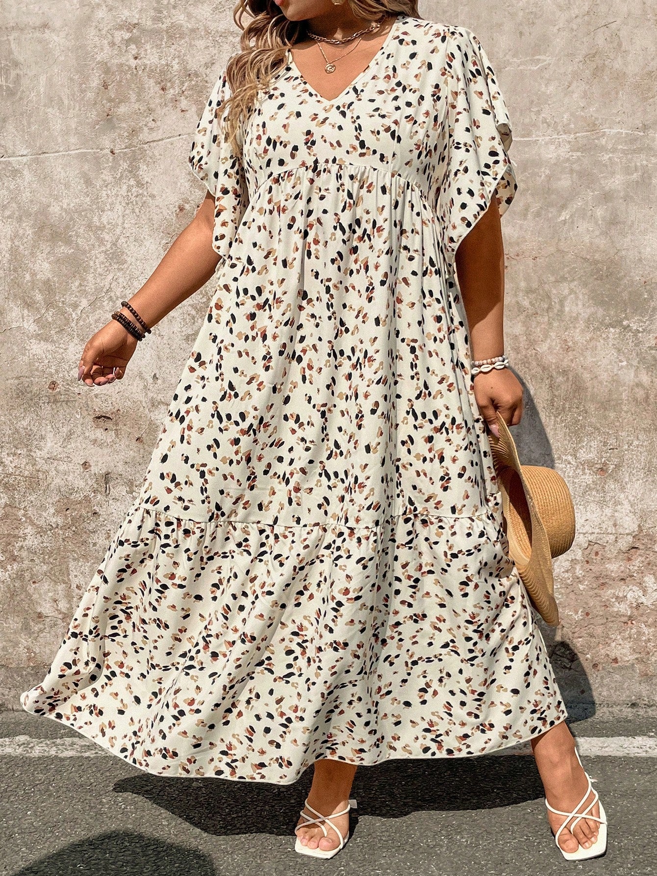 Vestido Longo Plus Size Lavínia