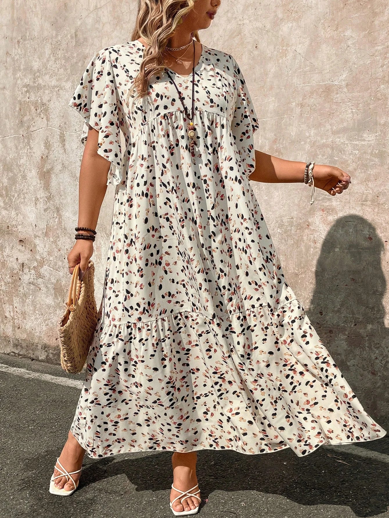Vestido Longo Plus Size Lavínia