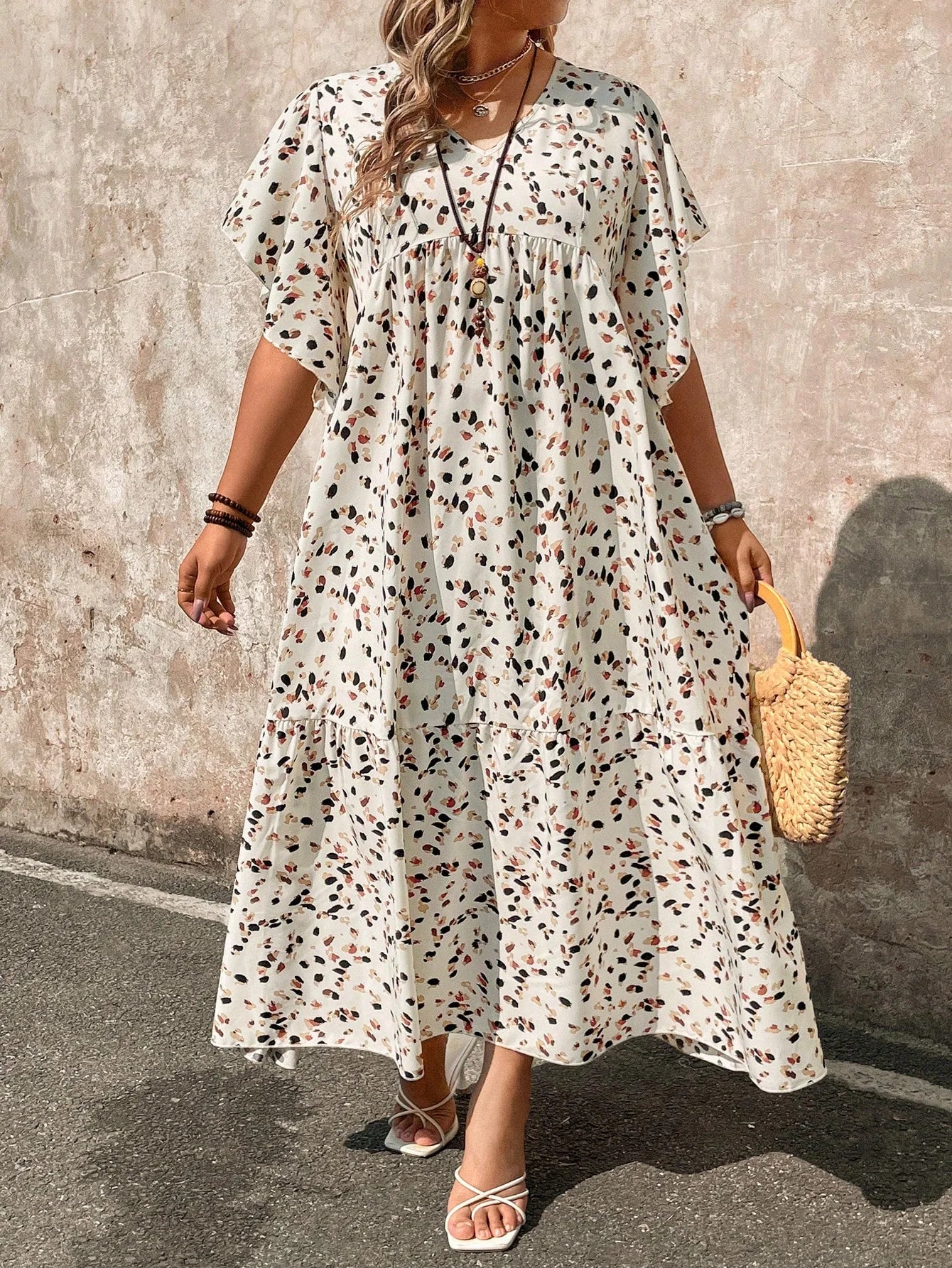 Vestido Longo Plus Size Lavínia