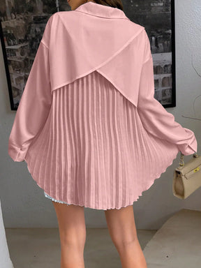 Camisa Plissada Avery