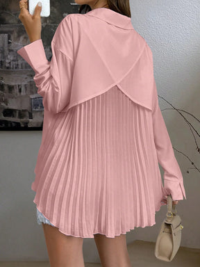 Camisa Plissada Avery