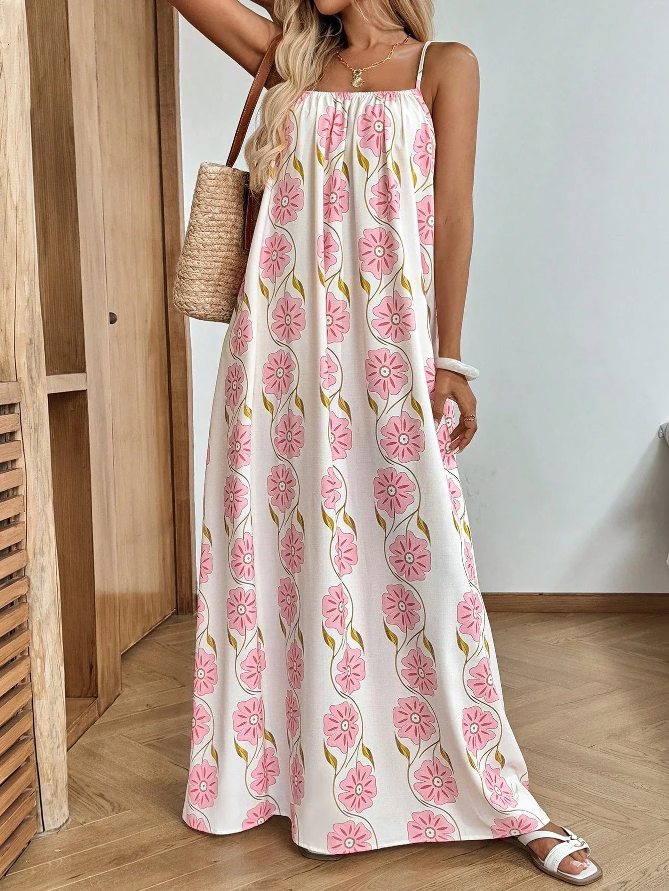 Vestido Longo Floral