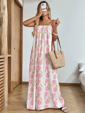 Vestido Longo Floral