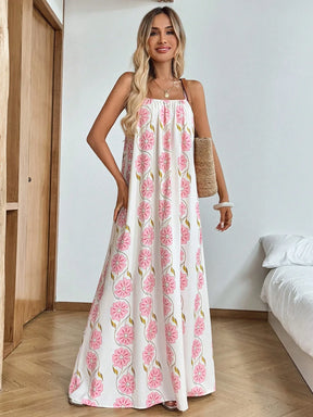 Vestido Longo Floral