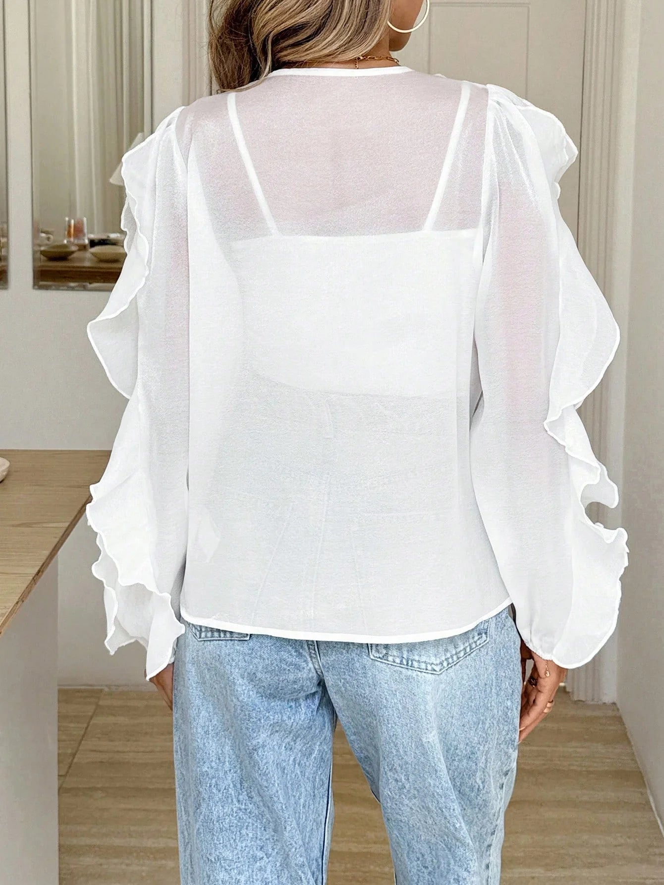 Blusa Translúcida Hailey