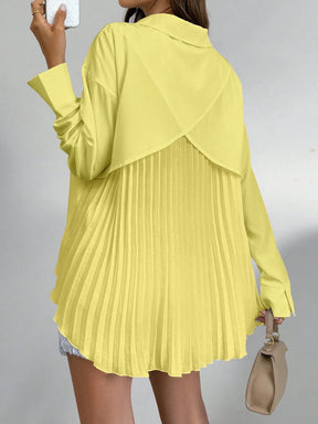 Camisa Plissada Avery