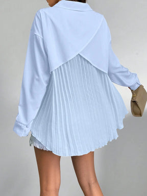 Camisa Plissada Avery