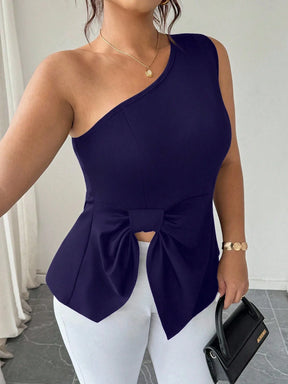 Blusa Um Ombro Plus Size Harper