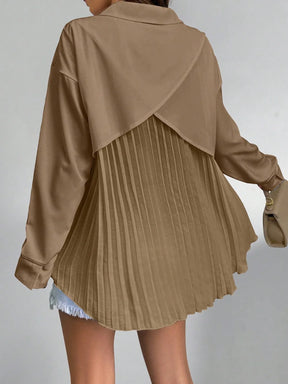 Camisa Plissada Avery