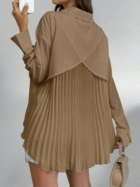 Camisa Plissada Avery