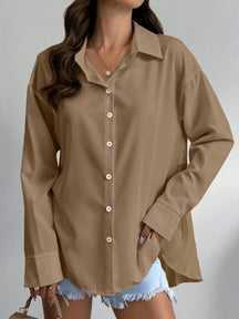 Camisa Plissada Avery