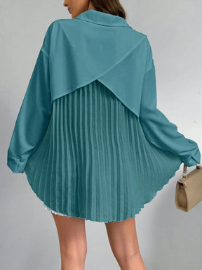 Camisa Plissada Avery