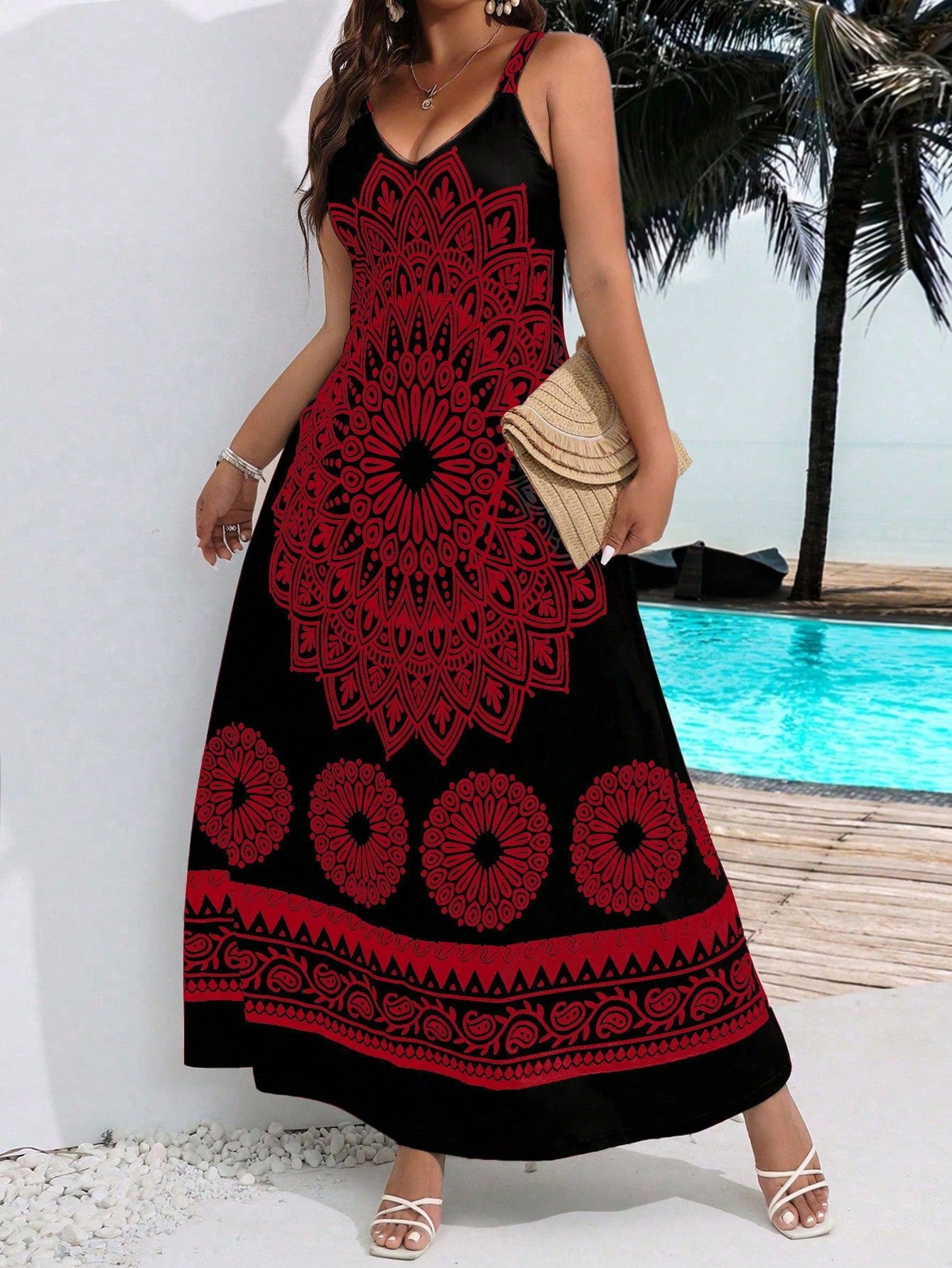 Vestido Plus Size Tribal