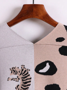 Cardigan Estampado Leopardo