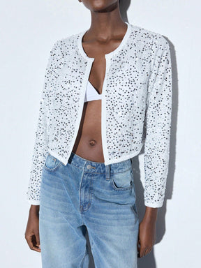 Bomber Em Paetê De Frio