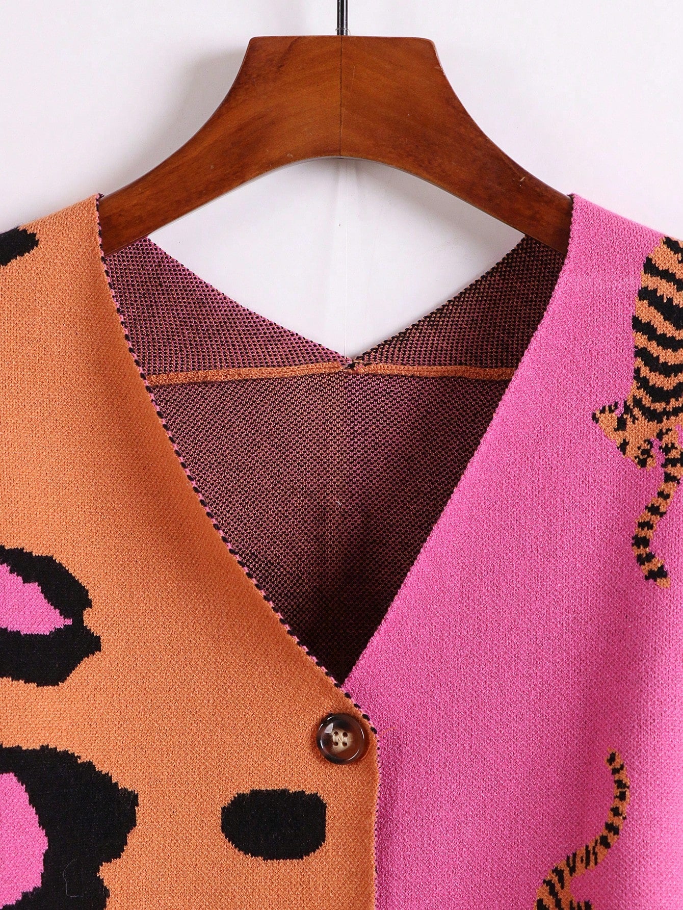 Cardigan Estampado Leopardo