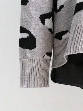 Cardigan Estampado Leopardo