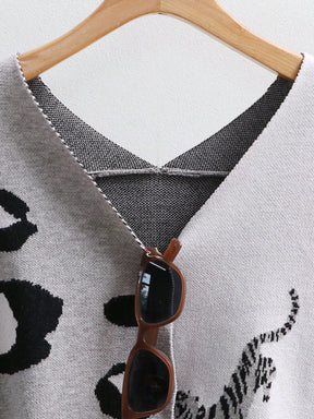 Cardigan Estampado Leopardo