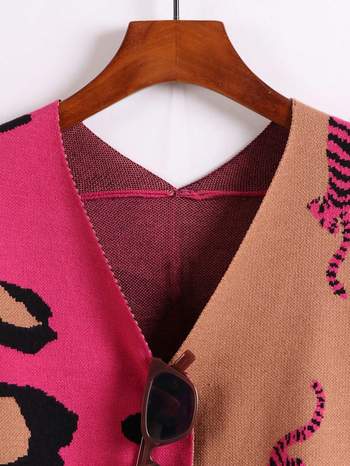 Cardigan Estampado Leopardo