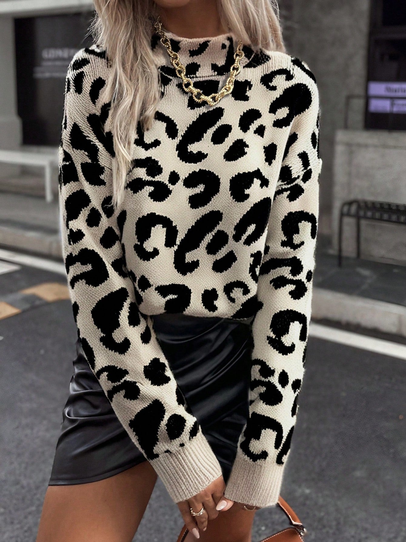Suéter Animal Print