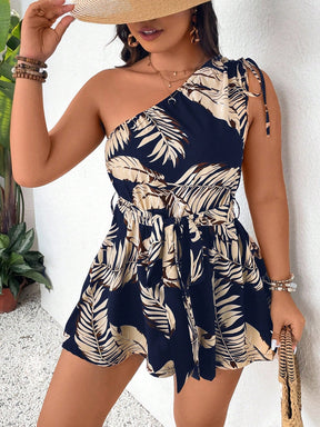 Macaquinho Plus Size Palmeira Chic