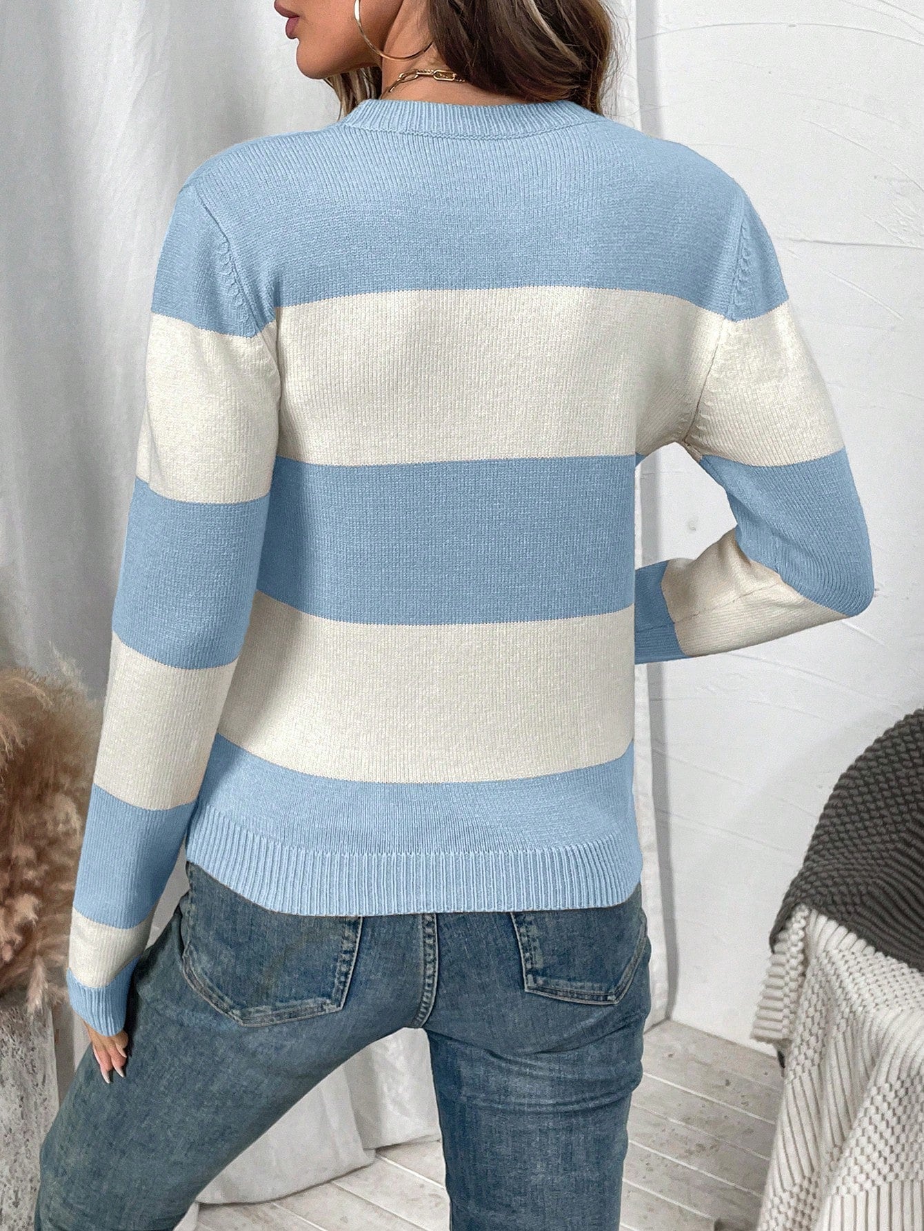 Suéter Listrado Catarinna